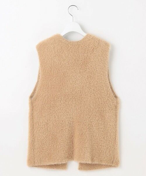 自由区 / ジユウク ベスト | ニットファー ジレ | 詳細8