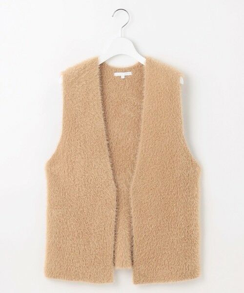自由区 / ジユウク ベスト | ニットファー ジレ | 詳細3