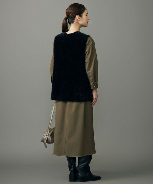 自由区 / ジユウク ベスト | ニットファー ジレ | 詳細11