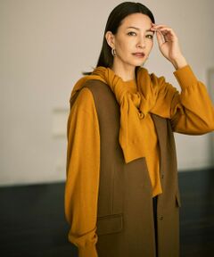 自由区 / ジユウク ニット・セーター | 【カタログ掲載】ファインウールカシミヤドルマンシルエット ニット