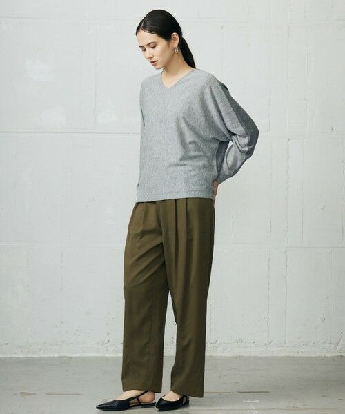 自由区 / ジユウク ニット・セーター | 【カタログ掲載】ファインウールカシミヤドルマンシルエット ニット | 詳細4