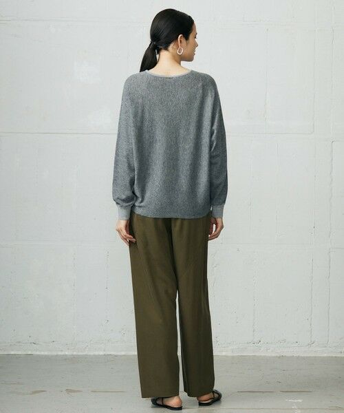 自由区 / ジユウク ニット・セーター | 【カタログ掲載】ファインウールカシミヤドルマンシルエット ニット | 詳細6