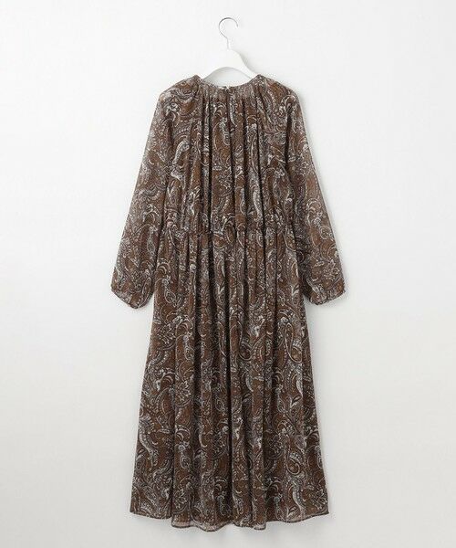 自由区 / ジユウク ロング・マキシ丈ワンピース | 【SHIHOさん着用】ペイズリープリント ワンピース | 詳細9