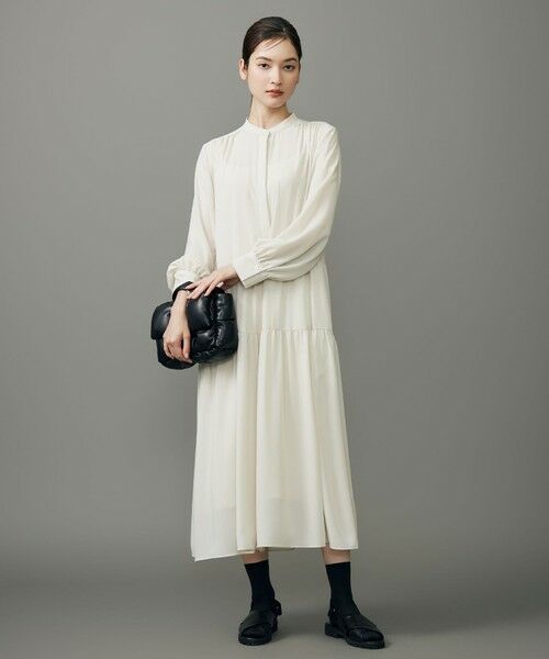 自由区 / ジユウク ドレス | シルキータッチティアード ドレス | 詳細1