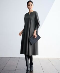 自由区 / ジユウク ロング・マキシ丈ワンピース | クリアーコットンポンチ ワンピース