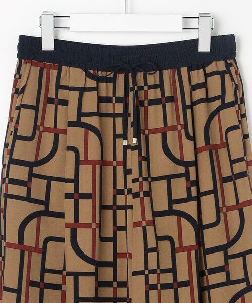自由区 / ジユウク その他パンツ | 【カタログ掲載】ジオメトリックレトロプリント パンツ | 詳細6