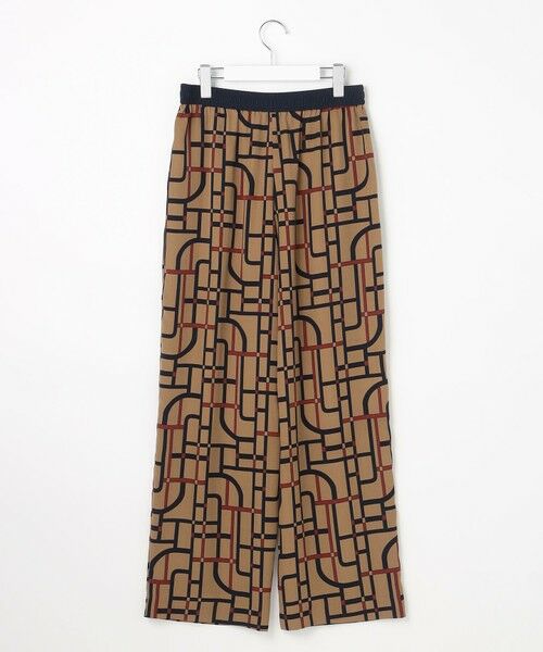 自由区 / ジユウク その他パンツ | 【カタログ掲載】ジオメトリックレトロプリント パンツ | 詳細10