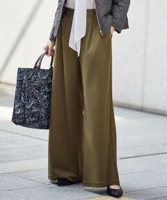 自由区 / ジユウク その他パンツ | デニムライクツイルワイド パンツ