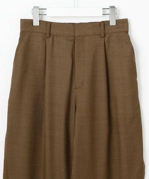 自由区 / ジユウク その他パンツ | 【SHIHOさん着用】デニムライクツイルカーブテーパード パンツ | 詳細7