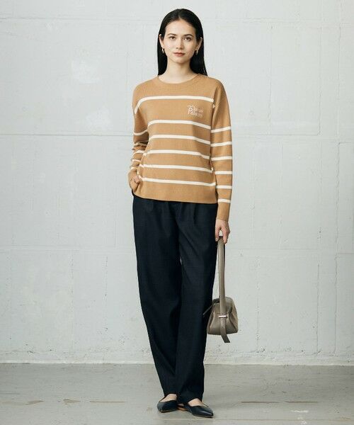 自由区 / ジユウク その他パンツ | 【SHIHOさん着用】デニムライクツイルカーブテーパード パンツ | 詳細21