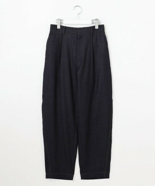 自由区 / ジユウク その他パンツ | 【SHIHOさん着用】デニムライクツイルカーブテーパード パンツ | 詳細22