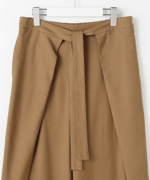 自由区 / ジユウク その他パンツ | 【SHIHOさん着用】フロントディテールラップワイド パンツ | 詳細6