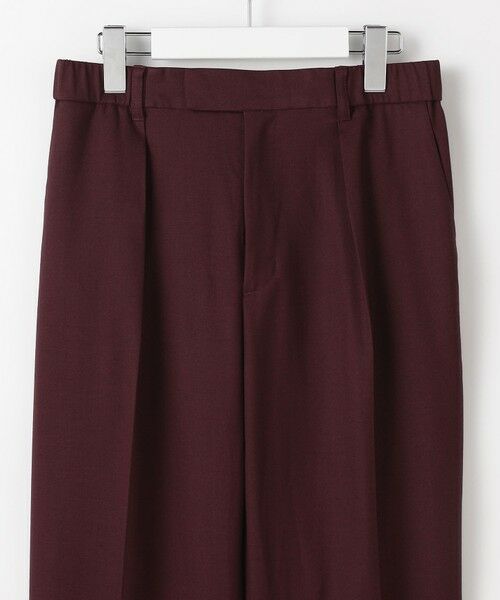 自由区 / ジユウク その他パンツ | 【SHIHOさん着用】TRスラブツイルテーパード パンツ | 詳細13