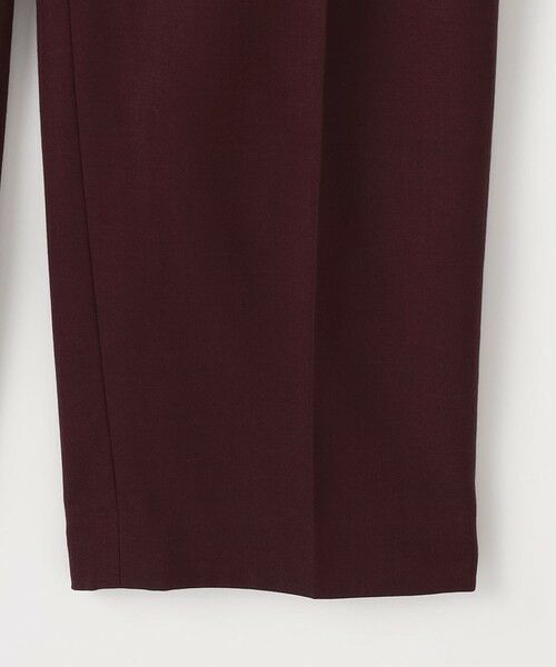 自由区 / ジユウク その他パンツ | 【SHIHOさん着用】TRスラブツイルテーパード パンツ | 詳細15