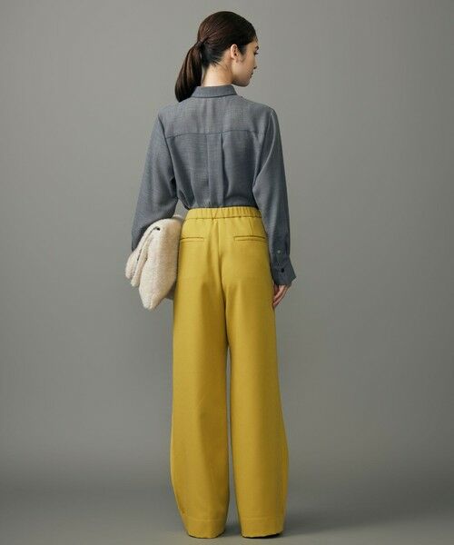 自由区 / ジユウク その他パンツ | 【カタログ掲載】Peソフトツイルラップワイド パンツ | 詳細4