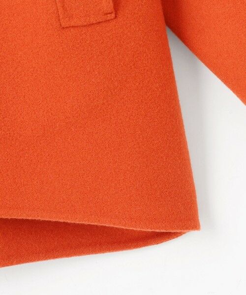 自由区 / ジユウク その他アウター | 【SHIHOさん着用】ウールリバーノーカラー コート | 詳細18