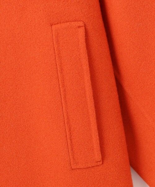 自由区 / ジユウク その他アウター | 【SHIHOさん着用】ウールリバーノーカラー コート | 詳細19