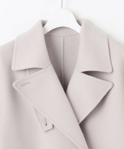 自由区 / ジユウク その他アウター | ウールリバーダブルブレストコート | 詳細8