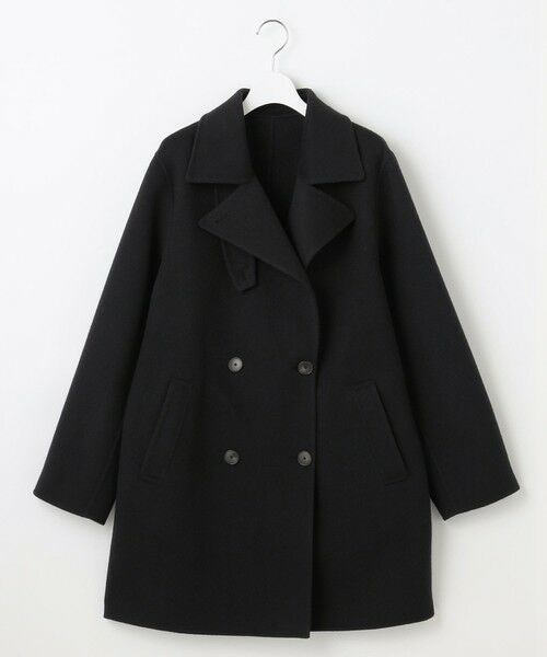 自由区 / ジユウク その他アウター | ウールリバーダブルブレストコート | 詳細21