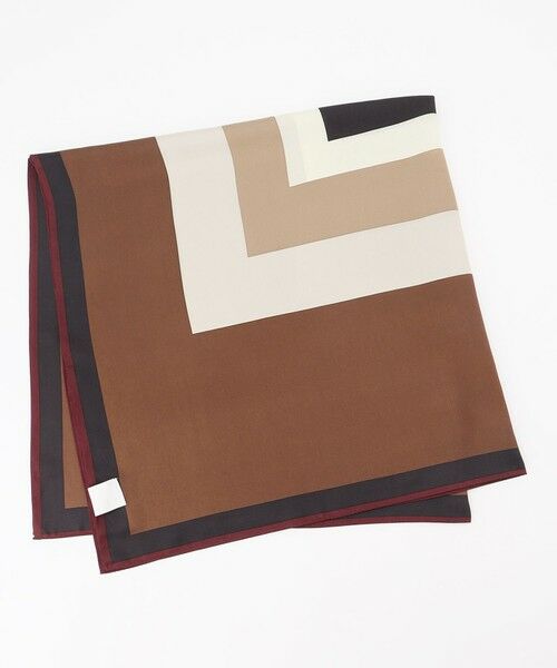 自由区 / ジユウク バンダナ・スカーフ | 【カタログ掲載】カラーブロックシルク スカーフ | 詳細13