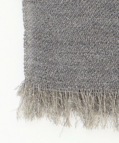 自由区 / ジユウク マフラー・ショール・スヌード・ストール | 【カタログ掲載】ウールラメミックス ストール | 詳細4