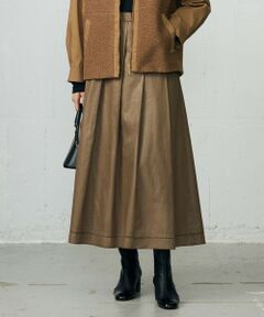 自由区 / ジユウク ミニ・ひざ丈スカート | 【カタログ掲載】ラスタータイプライター スカート