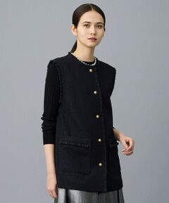 自由区 / ジユウク ベスト | 【カタログ掲載】ブライトリングツイード ジレ