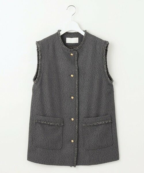自由区 / ジユウク ベスト | 【カタログ掲載】ブライトリングツイード ジレ | 詳細6