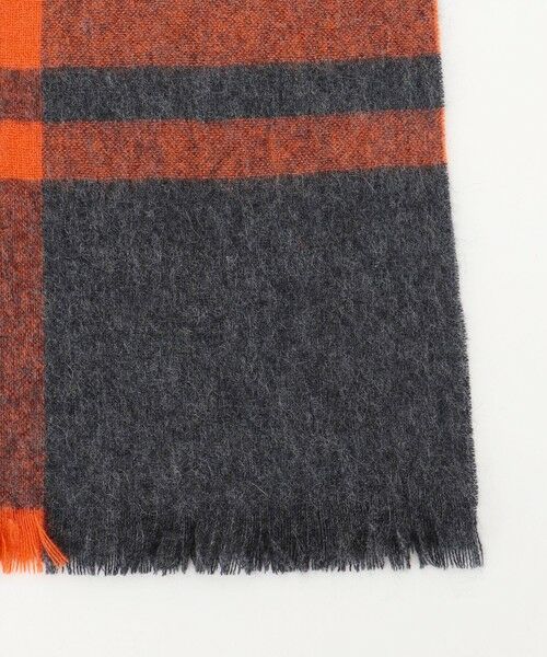 自由区 / ジユウク マフラー・ショール・スヌード・ストール | バイカラーチェック ストール | 詳細4