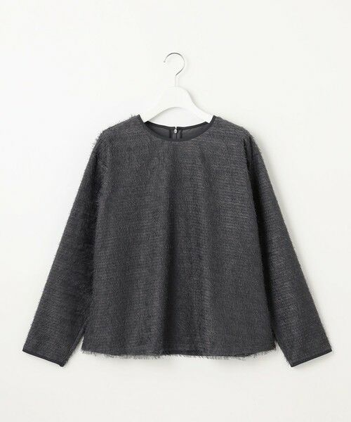 自由区 / ジユウク シャツ・ブラウス | 【カタログ掲載】ループカットジャカードプルオーバー ブラウス | 詳細6