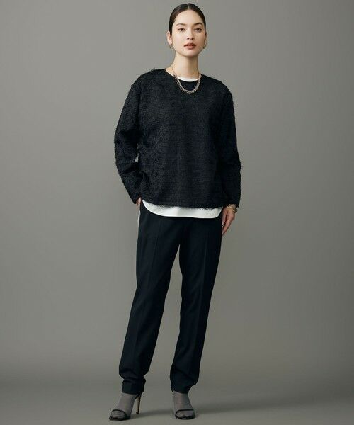 自由区 / ジユウク シャツ・ブラウス | 【カタログ掲載】ループカットジャカードプルオーバー ブラウス | 詳細14