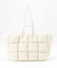 自由区 / ジユウク トートバッグ | 【SHIHOさん着用】パディングナイロン2ハンドルトート バッグ