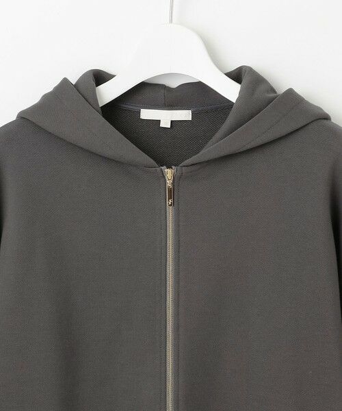 自由区 / ジユウク パーカー | クリアループバックジップ パーカー | 詳細7