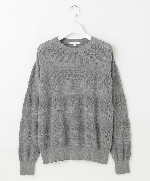 自由区 / ジユウク ニット・セーター | ファインコットンウール ニット | 詳細4