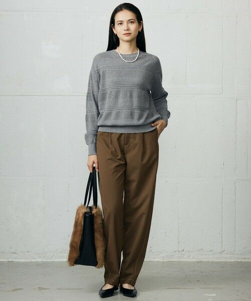 自由区 / ジユウク ニット・セーター | ファインコットンウール ニット | 詳細1