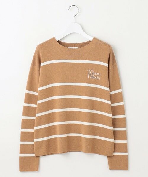 自由区 / ジユウク ニット・セーター | コットンウールハイゲージボーダー ニット | 詳細3