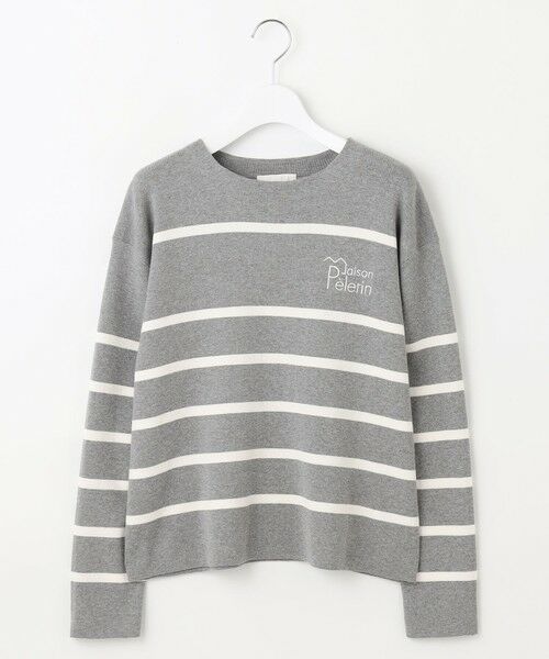 自由区 / ジユウク ニット・セーター | コットンウールハイゲージボーダー ニット | 詳細11