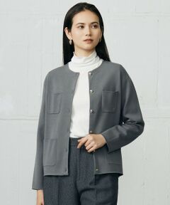 自由区 / ジユウク カーディガン・ボレロ | レーヨンストレッチ カーディガン