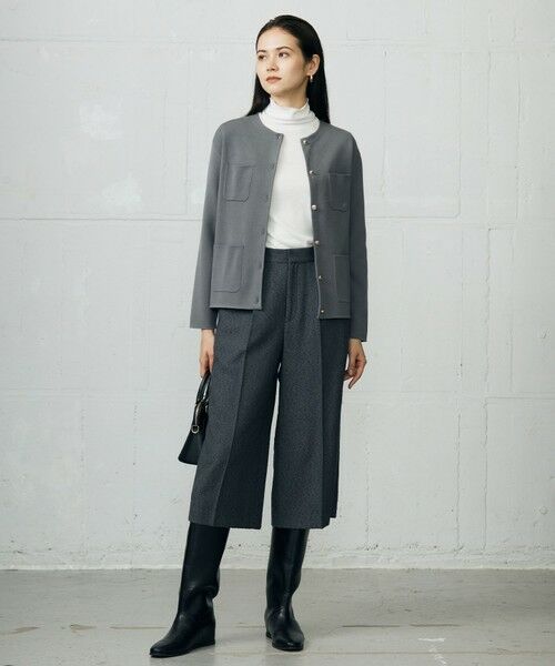 自由区 / ジユウク カーディガン・ボレロ | レーヨンストレッチ カーディガン | 詳細1