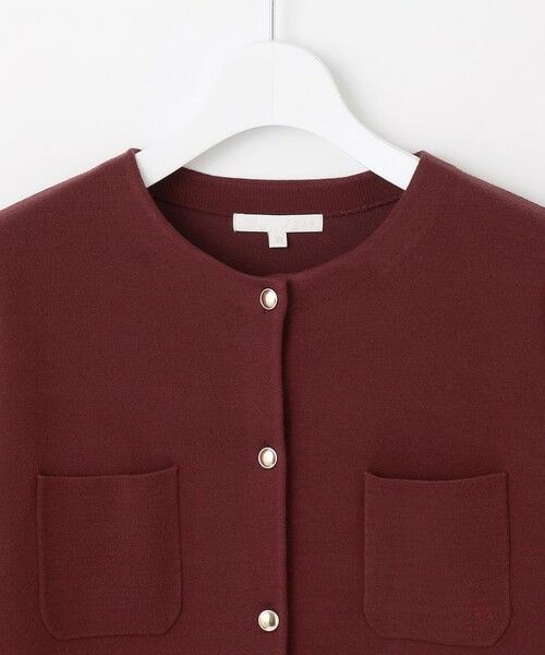 自由区 / ジユウク カーディガン・ボレロ | レーヨンストレッチ カーディガン | 詳細8