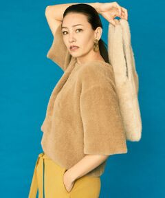 自由区 / ジユウク ニット・セーター | 【カタログ掲載】シェニールボンディング ニット