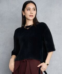 自由区 / ジユウク ニット・セーター | 【カタログ掲載】シェニールボンディング ニット