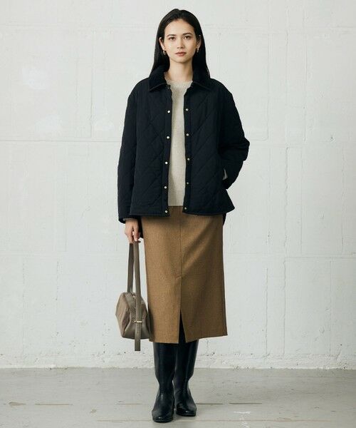 自由区 / ジユウク ニット・セーター | 【カタログ掲載】ウールカシミヤブレンドスパンコールラグランスリーブ ニット | 詳細14