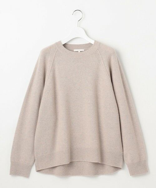 自由区 / ジユウク ニット・セーター | 【カタログ掲載】ウールカシミヤブレンドスパンコールラグランスリーブ ニット | 詳細15