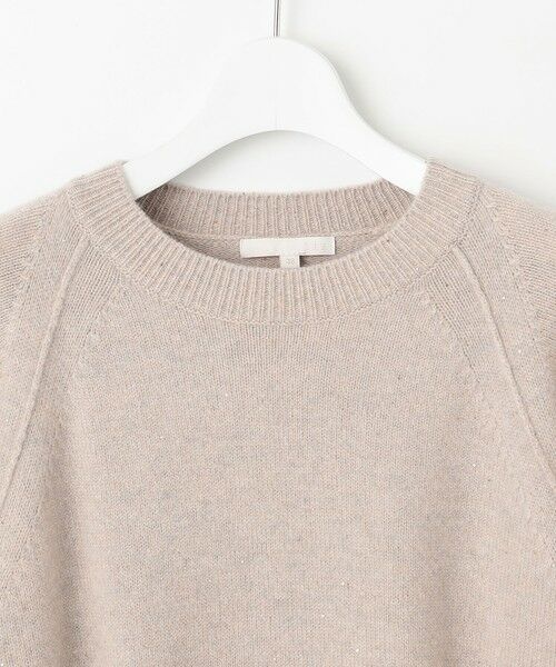 自由区 / ジユウク ニット・セーター | 【カタログ掲載】ウールカシミヤブレンドスパンコールラグランスリーブ ニット | 詳細16
