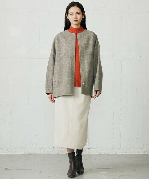 自由区 / ジユウク ニット・セーター | ウールカシミヤブレンドハイネック ニット | 詳細2