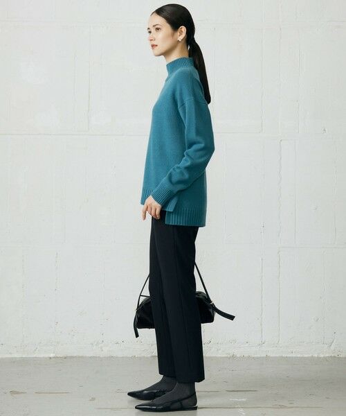 自由区 / ジユウク ニット・セーター | ウールカシミヤブレンドハイネック ニット | 詳細8