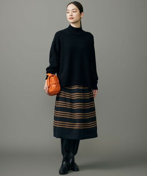 自由区 / ジユウク ニット・セーター | ウールカシミヤブレンドスパンコールハイネック ニット | 詳細20