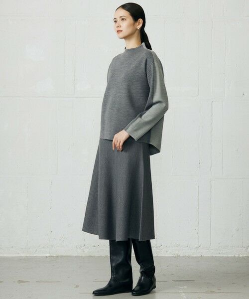 自由区 / ジユウク ニット・セーター | 【セットアップ対応】ウールミラノボトルネック ニット | 詳細3