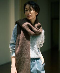 自由区 / ジユウク ニット・セーター | 【カタログ掲載】フェザーラメプルオーバー ニット